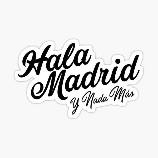 Real Madrid Decal 