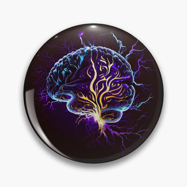 Item preview, Brain Fiber Art designed and sold by PipikaArt.