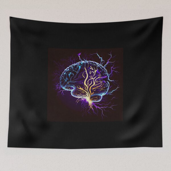 Item preview, Brain Fiber Art designed and sold by PipikaArt.