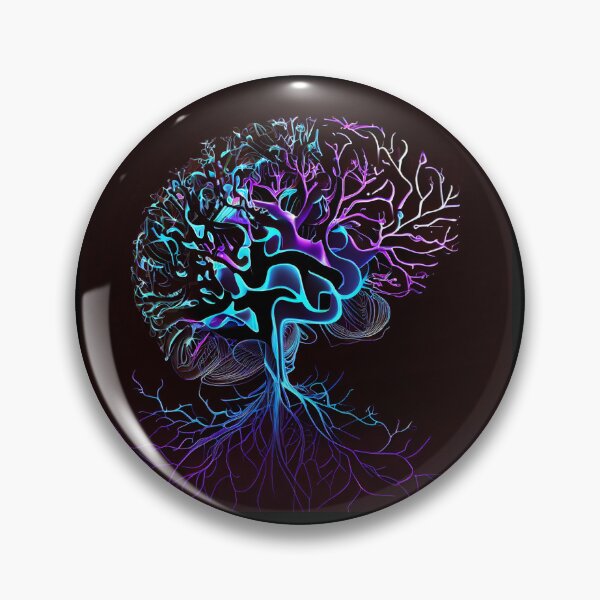 Item preview, Brain Fiber Art designed and sold by PipikaArt.