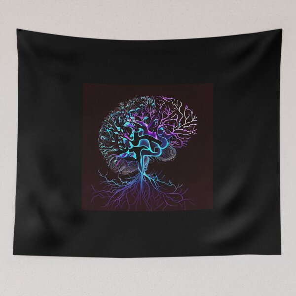 Item preview, Brain Fiber Art designed and sold by PipikaArt.