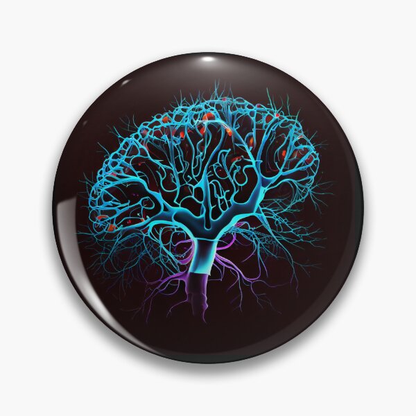 Item preview, Brain Fiber Art designed and sold by PipikaArt.