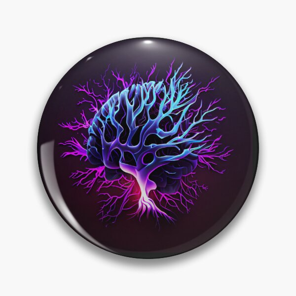 Item preview, Brain Fiber Art designed and sold by PipikaArt.