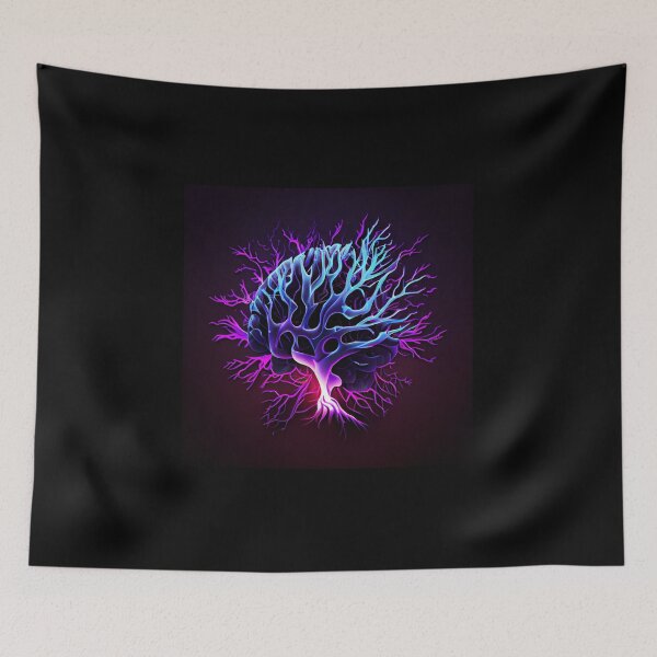 Item preview, Brain Fiber Art designed and sold by PipikaArt.