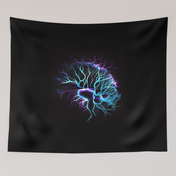 Item preview, Brain Fiber Art designed and sold by PipikaArt.