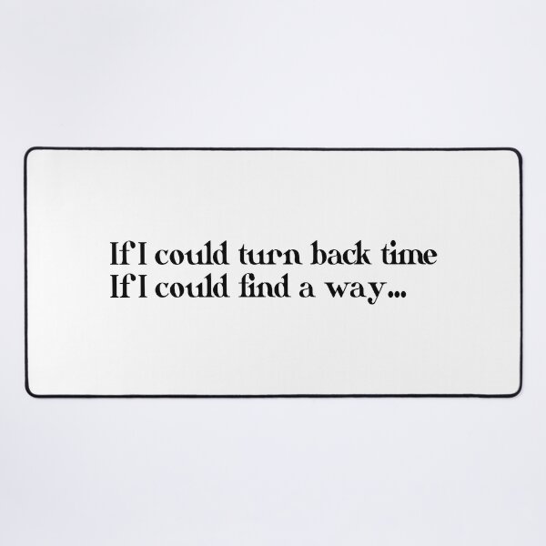Item preview, If I could turn back time I (black) designed and sold by didijuca.