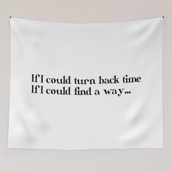 Item preview, If I could turn back time I (black) designed and sold by didijuca.