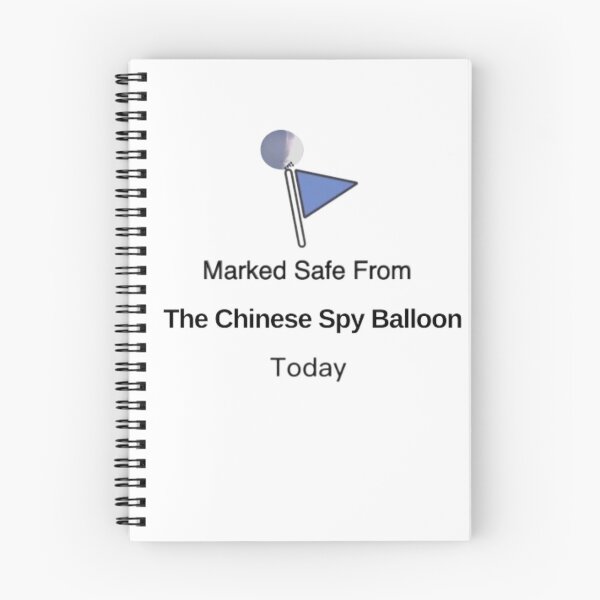 Item preview, Marked Safe from the Chinese Spy Balloon designed and sold by Fizzbin999.