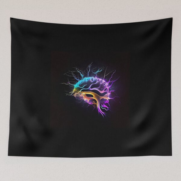 Item preview, Brain Fiber Art designed and sold by PipikaArt.