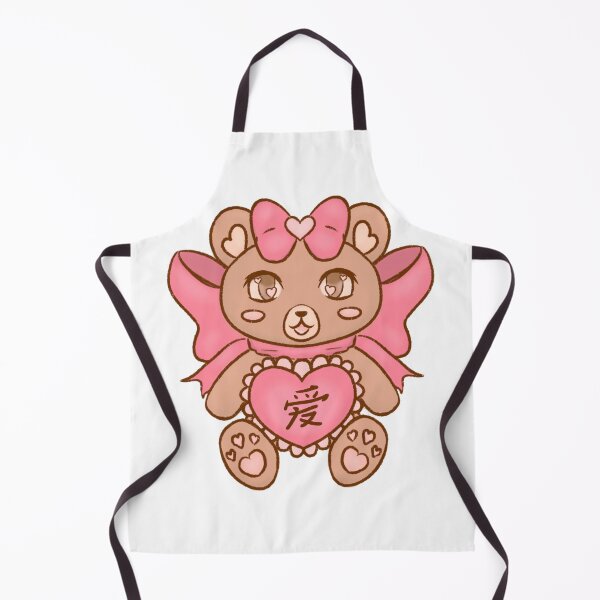 Item preview, Chinese Kawaii Valentine’s Heart and Bow Blonde & Pink Teddy Bear designed and sold by Toshi and Co..