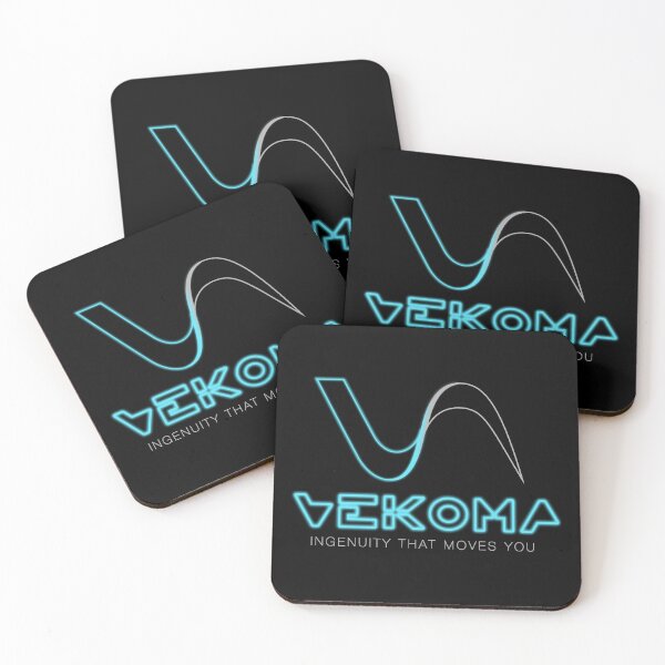 Item preview, Tron Vekoma Logo - Cyan - Version 1 designed and sold by ACF Designs (See account Bio).