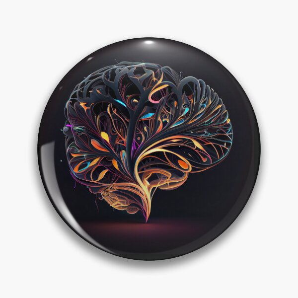 Item preview, Brain Fiber Art designed and sold by PipikaArt.