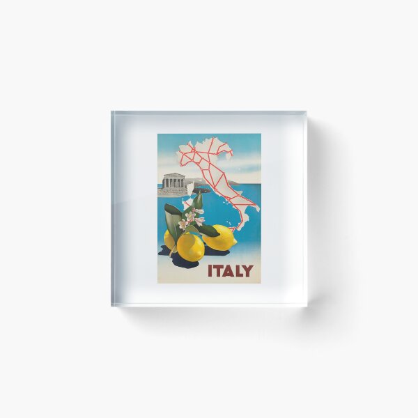 Item preview, Italy Map Poster designed and sold by salvi3006.