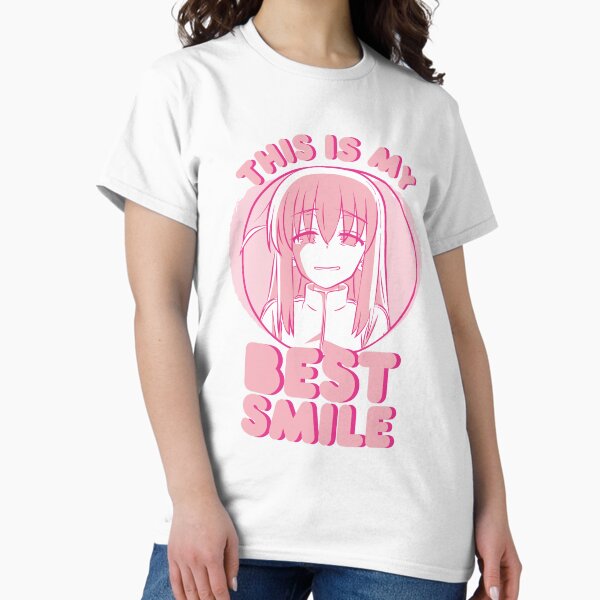 Aperçu de l'œuvre BOCCHI LE ROCHER ! : C'EST MON MEILLEUR SOURIRE créée et vendue par FunGangStore.