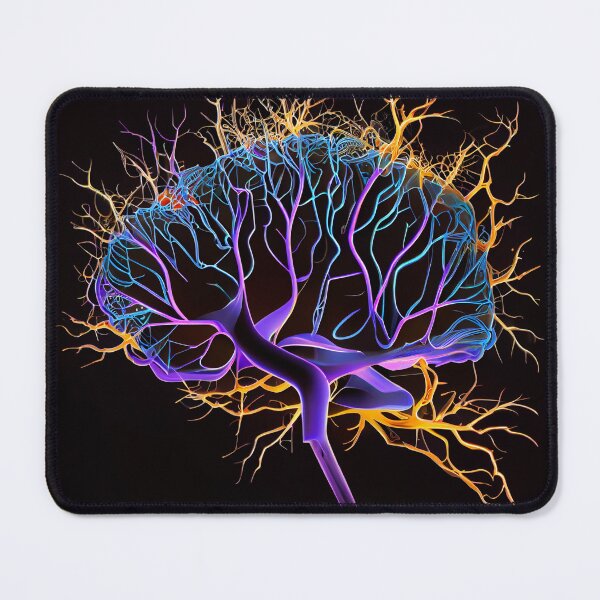 Item preview, Brain Fiber Art designed and sold by PipikaArt.