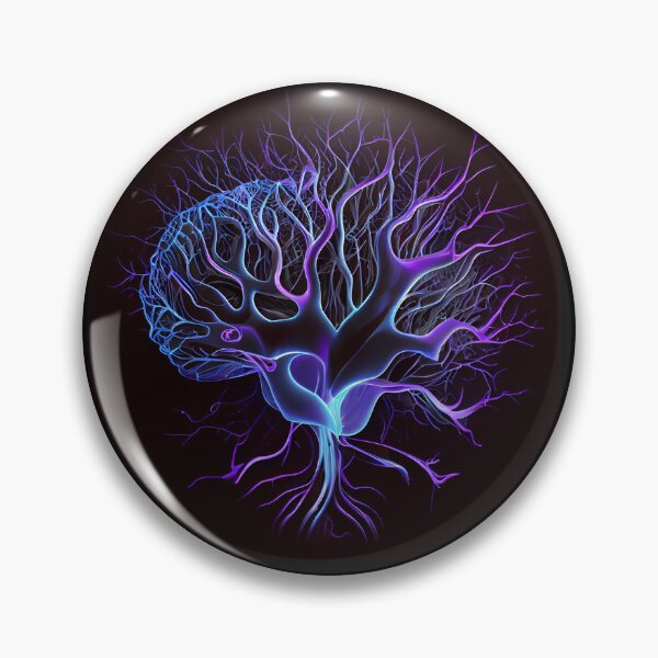 Item preview, Brain Fiber Art designed and sold by PipikaArt.