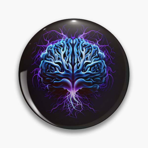 Item preview, Brain Fiber Art designed and sold by PipikaArt.