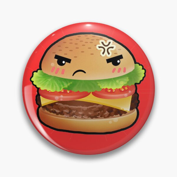 Item preview, Grumpy Burger designed and sold by GrumpyFrogArt.