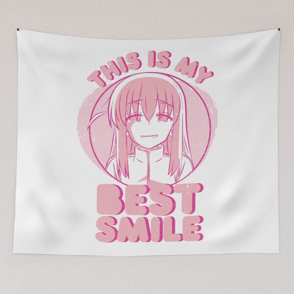 Item preview, BOCCHI THE ROCK!: THIS IS MY BEST SMILE (GRUNGE STYLE) designed and sold by FunGangStore.