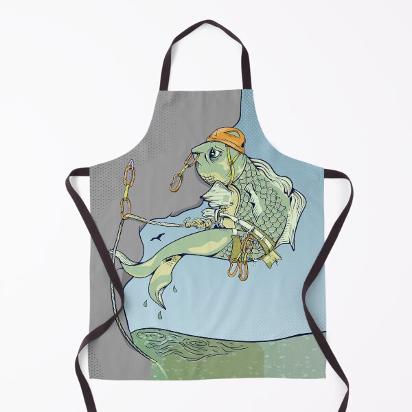 Item preview, Fish Rock Climbing designed and sold by piedaydesigns.