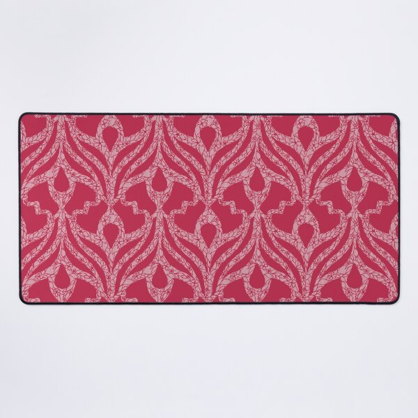 Item preview, Floral ornaments with lace in the used vintage look viva magenta designed and sold by Katj-A-Studio.