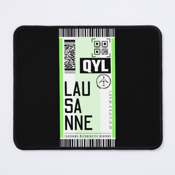 Item preview, LAUSANNE QYL classic luggage tag stickers designed and sold by LeddsoDello.