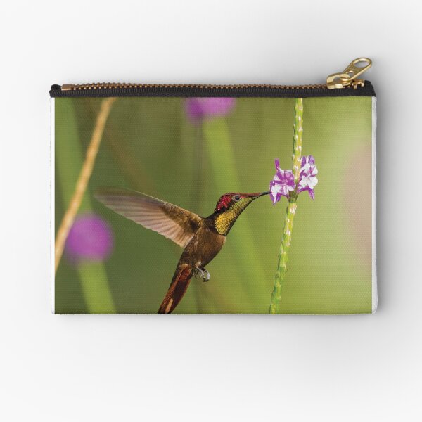 Ruby-Topaz Zipper Pouch