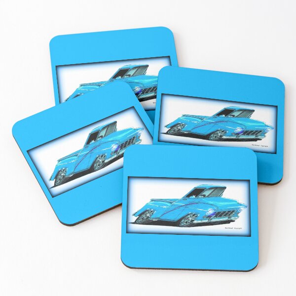 Item preview, Trucks  //  1955  Stepside Hot Rod Truck designed and sold by Imagin8er.