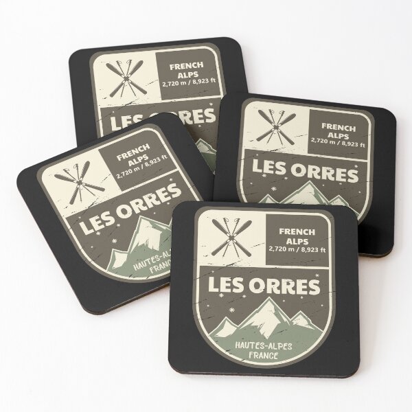 Item preview, Les Orres Hautes Alpes France French Alps designed and sold by KrisSidDesigns.
