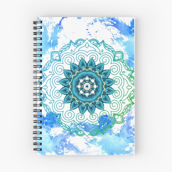 Item preview, Mandala - Green and Blue designed and sold by tomorrowsart.