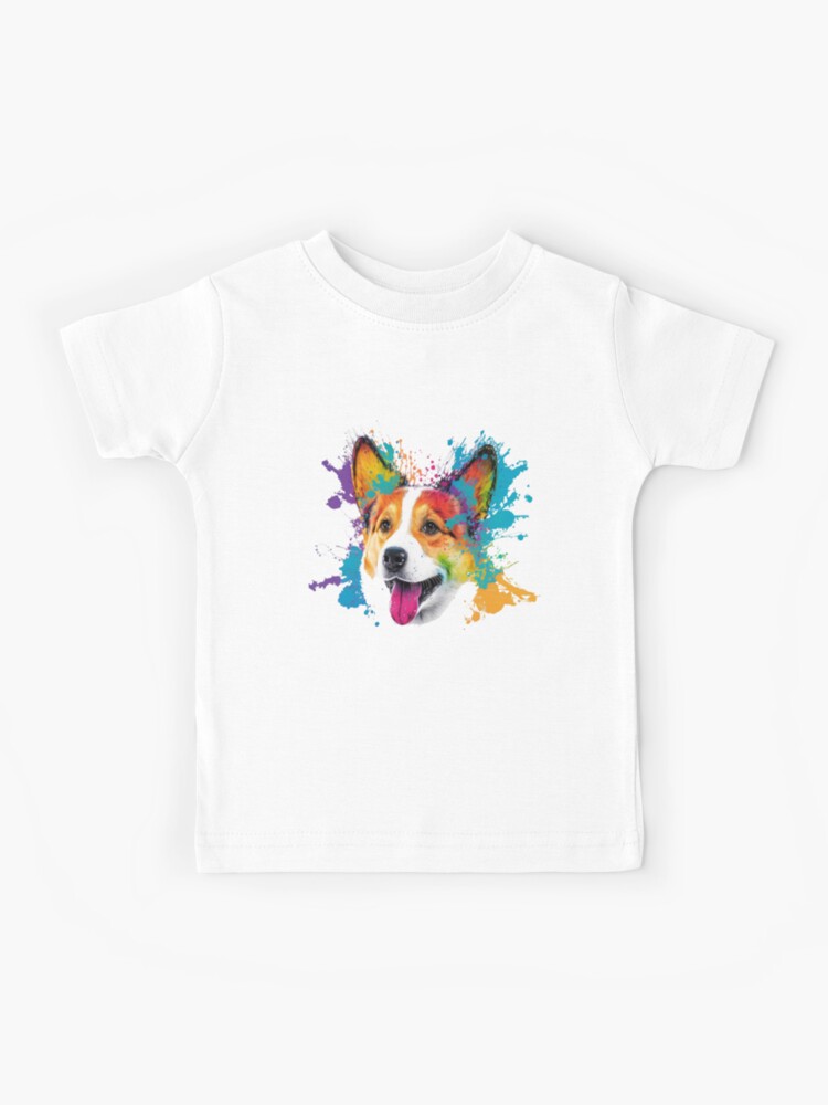 Corgi Artistic Funny Dog Breed - Corgi T-Shirt Gift Kids Tank Top Corgi Artistic Funny Dog Breed - Corgi T-Shirt Gift Kids Tank Top