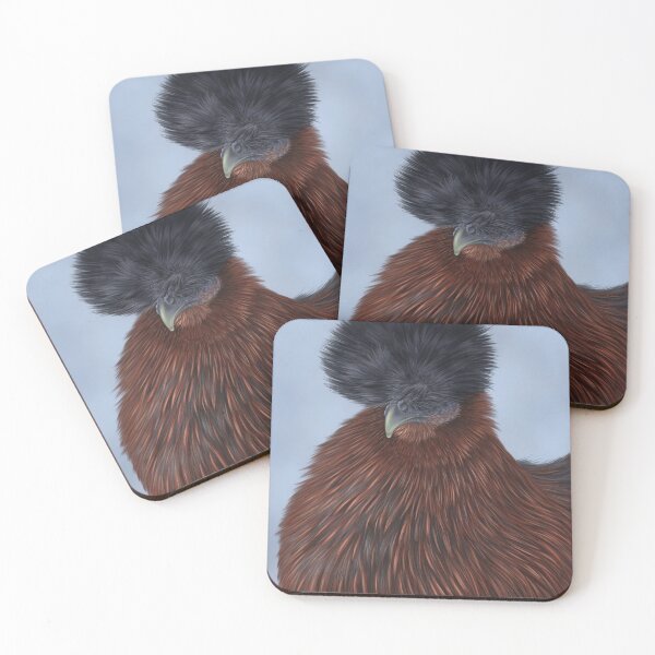 Item preview, Mocha silkie hen designed and sold by Emma Curtis.
