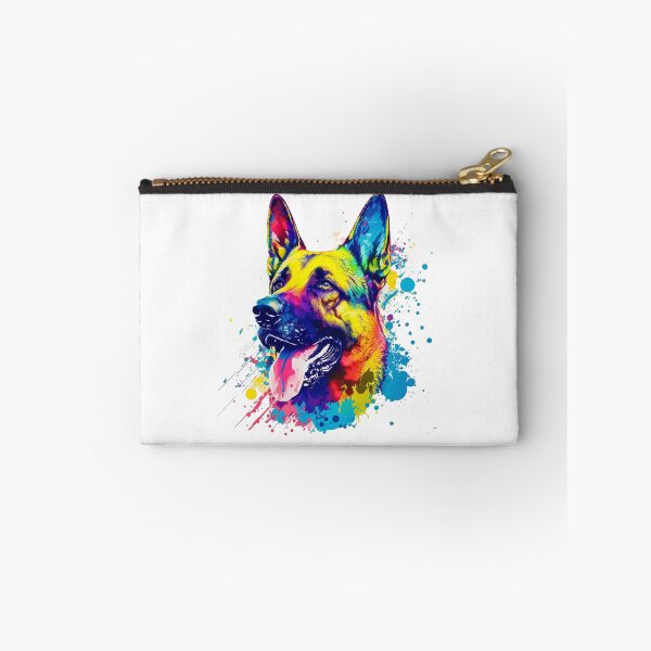 Artikelvorschau, Bunter Pop-Art-Deutscher Schäferhund entworfen und verkauft von PRINTED ..