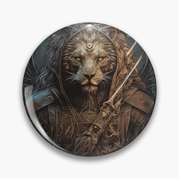 Item preview, Lion Fantasy Portrait - Astro Avenger designed and sold by JazzDaniel.