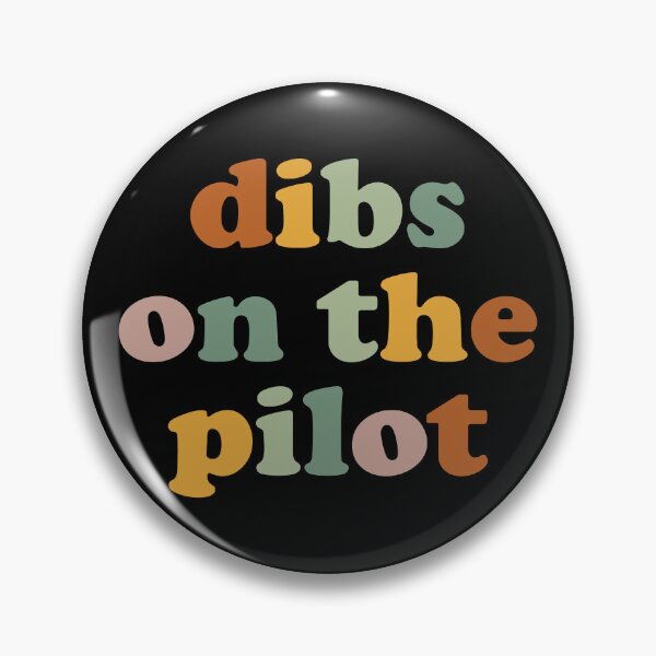 Item preview, Dibs on the Pilot Airman Wife Airplane Pilot Girlfriend designed and sold by Kiwi Queen.
