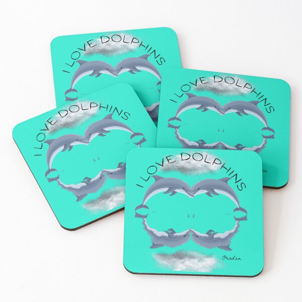 Item preview,  I love dolphins, Dolphins are natures mystery,-animal lovers nature lovers designed and sold by IORODAN.