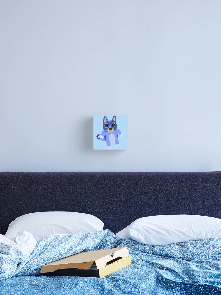 Thumbnail 2 of 3, Canvas Print, Blue Dog designed and sold by RaspberryPunch.