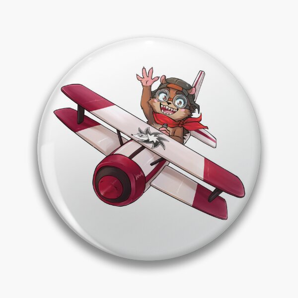 Item preview, Captain Hurricane's biplane designed and sold by Hurricane's Barn Gift Shop.