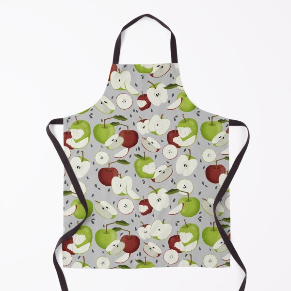 Item preview, Green and Red Apple Pattern designed and sold by maddydoodlesoup.