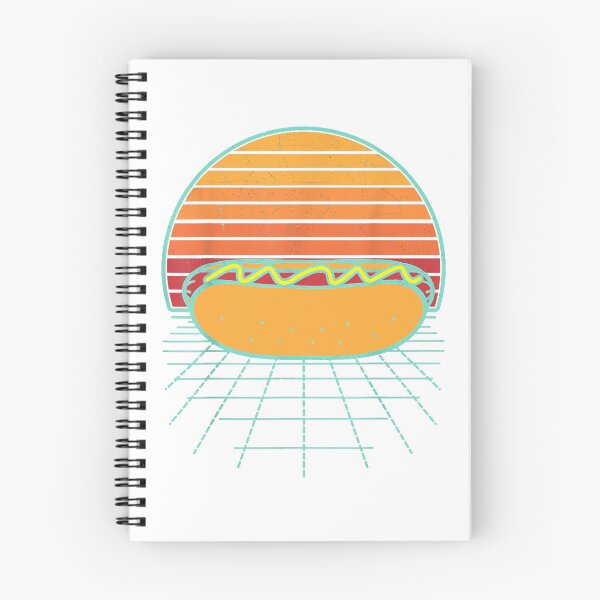 Item preview, Hot Dog Sunset Retro Hotdog Sausage Frankfurter Wiener Frank T-Shirt designed and sold by C3J7.