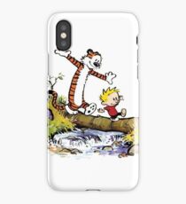 Calvin and Hobbes 8 iPhone Case/Skin
