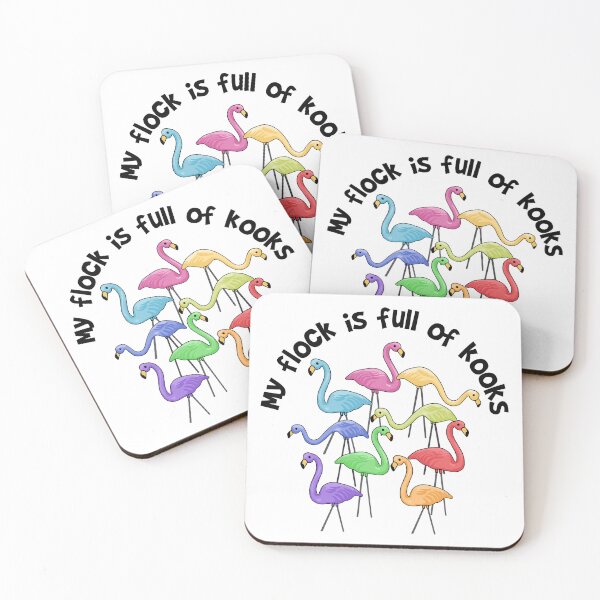 Item preview, My Flock Is Full Of Kooks designed and sold by Unhinged Heather.