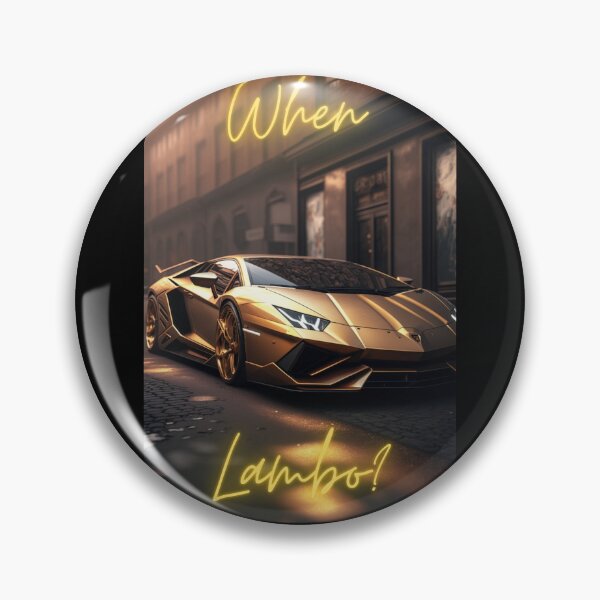 Item preview, When Lambo? Cryptocurrency, Bitcoin designed and sold by The-Vault.