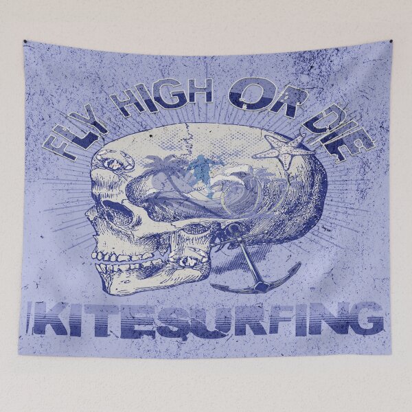 Item preview, Kitesurfing - fly high or die designed and sold by LifeofWindy.