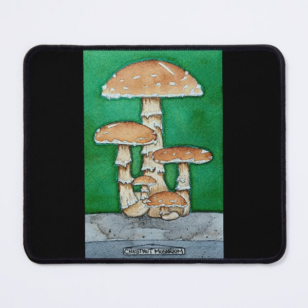 Item preview, Chestnut mushroom *Pholiota adiposa designed and sold by ImitationArt.