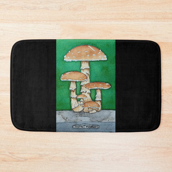 Item preview, Chestnut mushroom *Pholiota adiposa designed and sold by ImitationArt.