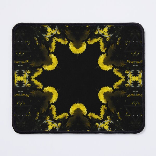Item preview, Yellow Chrysanthemum Light and Shadow Kaleidoscope pattern (Seamless) 19 designed and sold by Swabcraft.