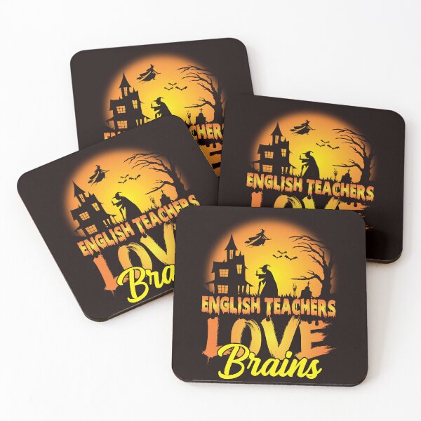 Item preview, ENGLISH TEACHERS LOVE BRAINS designed and sold by teemaker24.