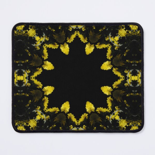 Item preview, Yellow Chrysanthemum Light and Shadow Kaleidoscope pattern (Seamless) 20 designed and sold by Swabcraft.