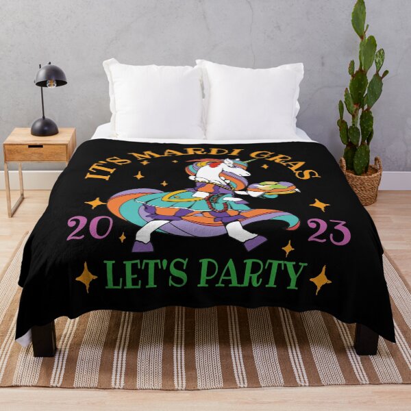 Item preview, It's Mardi Gras Unicorn designed and sold by mrxova.